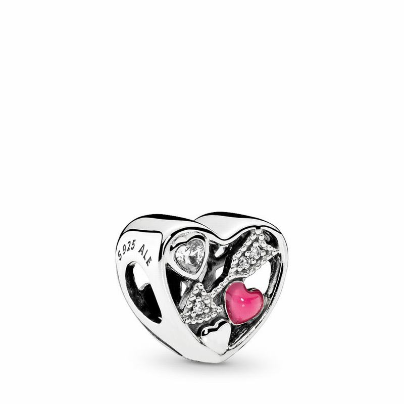 Pandora Struck By Love Charm Silver Egypt PX1837402